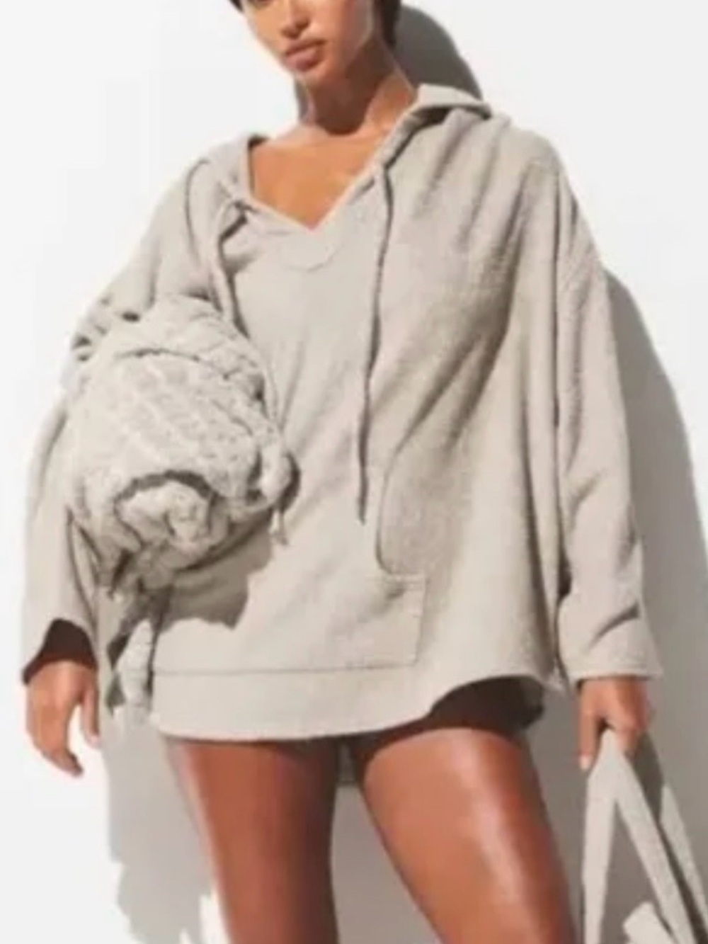 Skims Cozy Hoodie cover up